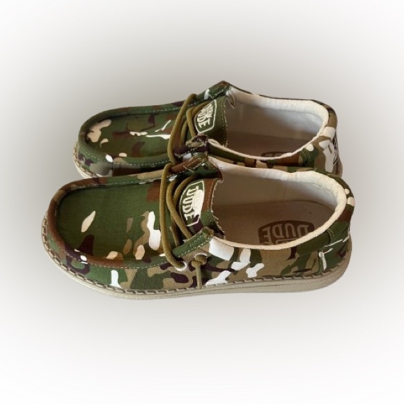 Kids Hey Dudes Camo Wally - Picture 5 of 8